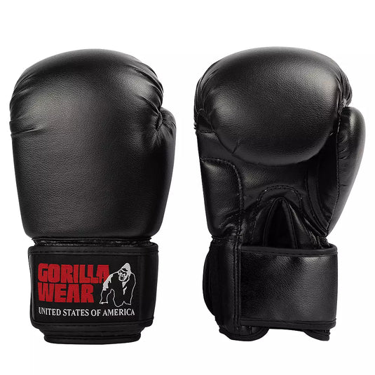 Gorilla Wear Mosby Boxing Gloves, black
