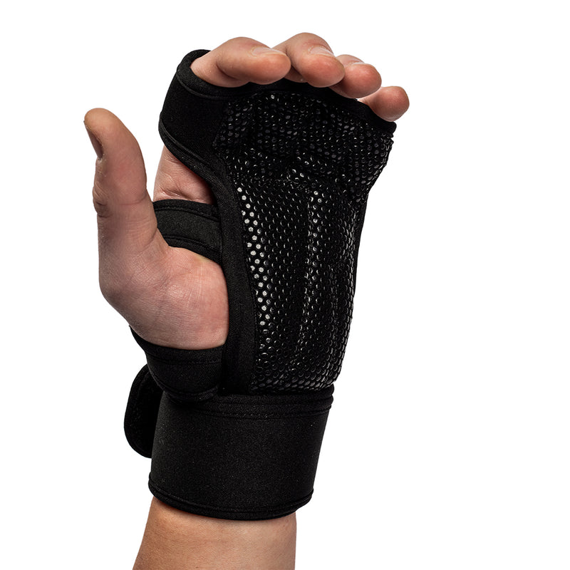  Ladda bild till gallerivisaren, Gorilla Wear Yuma Weightlifting Workout Gloves, black
