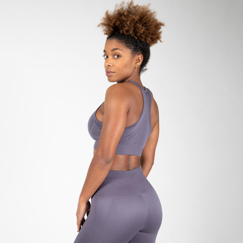  Ladda bild till gallerivisaren, Gorilla Wear Yava Seamless Sport Bra, grey
