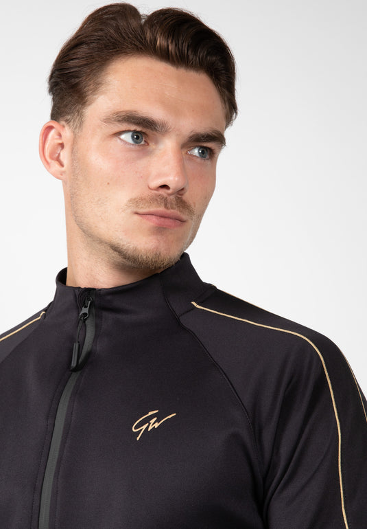 Gorilla Wear Wenden Track Jacket, black/gold