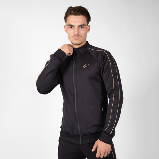 Gorilla Wear Wenden Track Jacket, black/gold