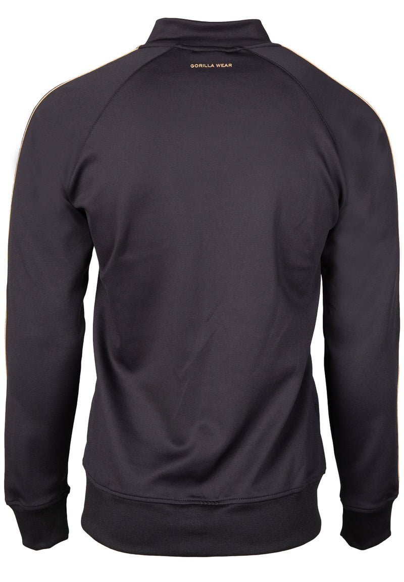  Ladda bild till gallerivisaren, Gorilla Wear Wenden Track Jacket, black/gold
