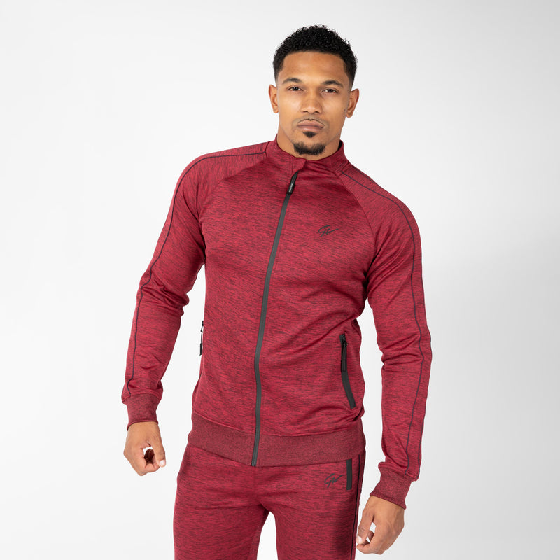  Ladda bild till gallerivisaren, Gorilla Wear Wenden Track Jacket, burgundy red
