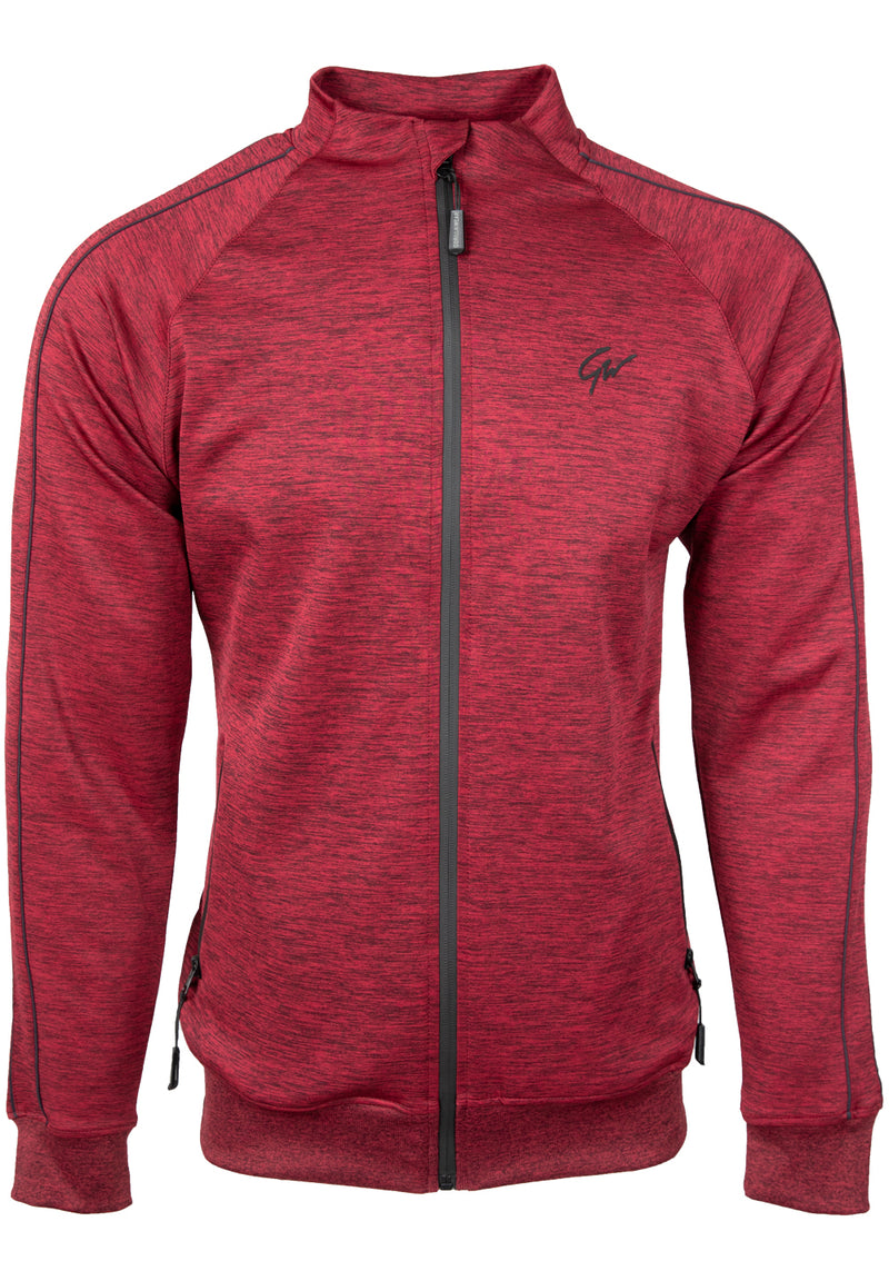  Ladda bild till gallerivisaren, Gorilla Wear Wenden Track Jacket, burgundy red
