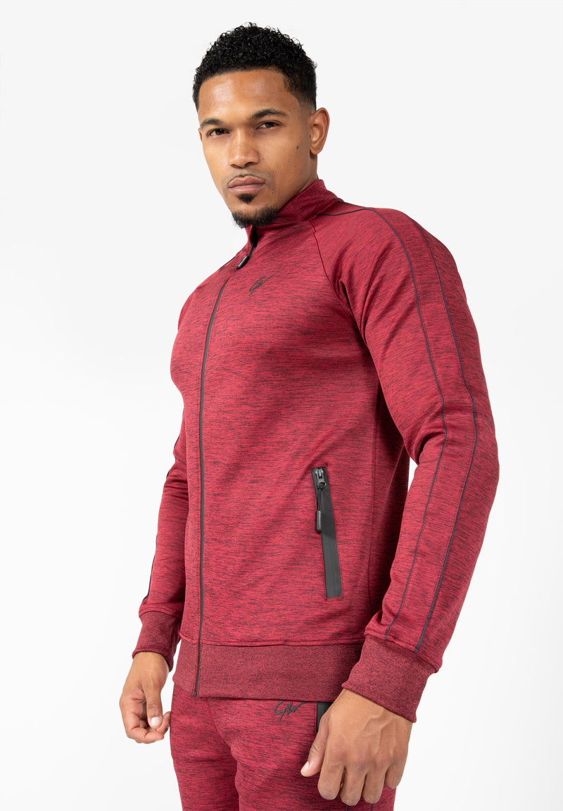  Ladda bild till gallerivisaren, Gorilla Wear Wenden Track Jacket, burgundy red
