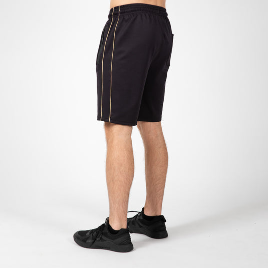 Gorilla Wear Wenden Track Shorts, black/gold