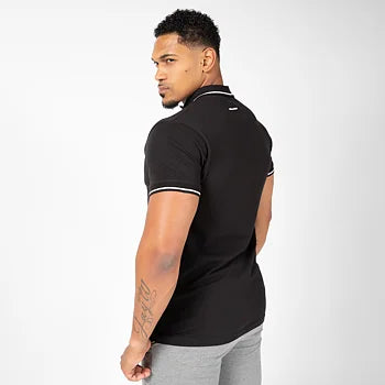Gorilla Wear Delano Polo, black/white