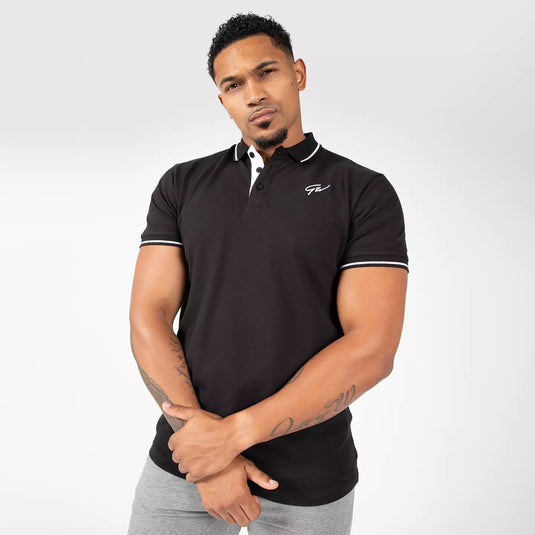 Gorilla Wear Delano Polo, black/white