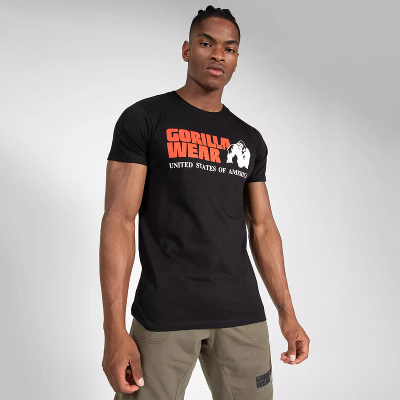  Ladda bild till gallerivisaren, Gorilla Wear Classic T-Shirt, black
