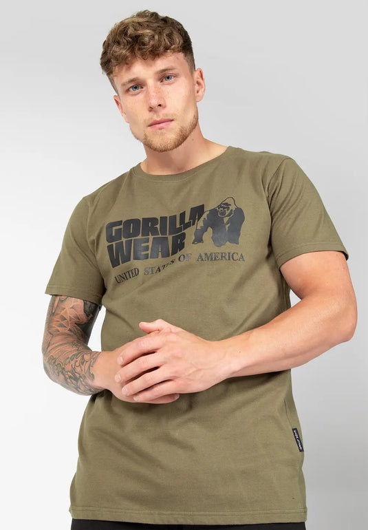 Gorilla Wear Classic T-Shirt, army green