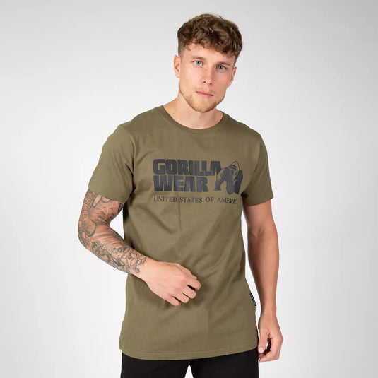Gorilla Wear Classic T-Shirt, army green