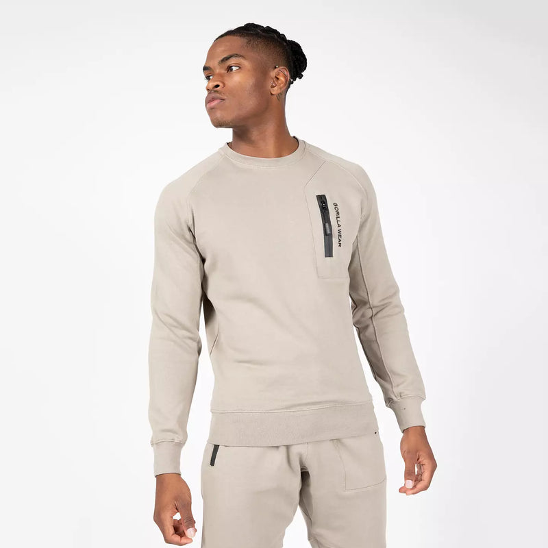  Ladda bild till gallerivisaren, Gorilla Wear Newark Sweater, beige
