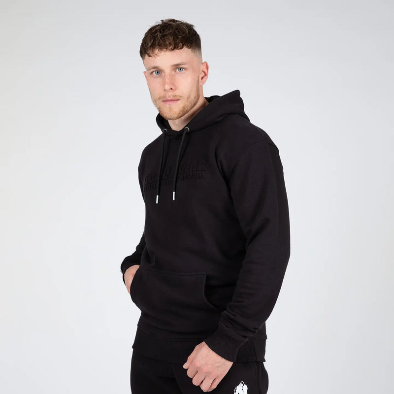  Ladda bild till gallerivisaren, Gorilla Wear Crowley Oversized Men's Hoodie, black
