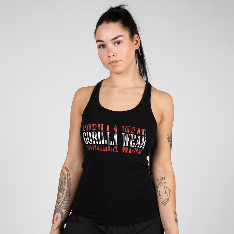  Ladda bild till gallerivisaren, Gorilla Wear Verona Tank Top, black
