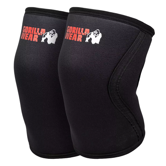 Gorilla Wear 5 MM Knee Sleeves, black
