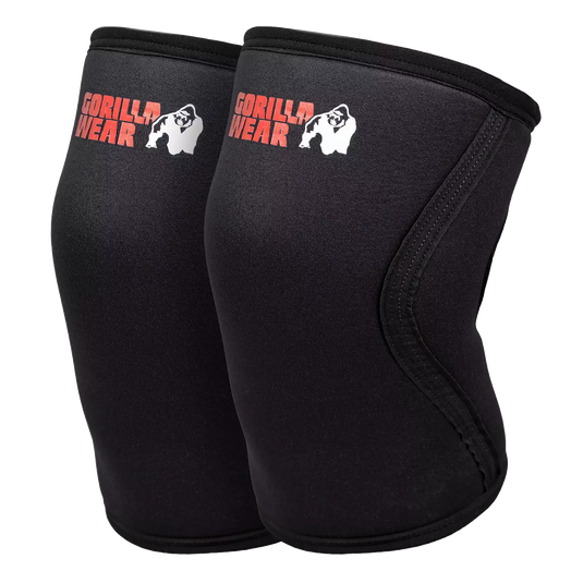 Gorilla Wear 7 MM Knee Sleeves, black