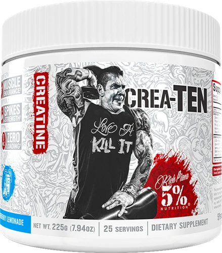 5% Nutrition Crea-TEN - 225 g Blueberry Lemonade