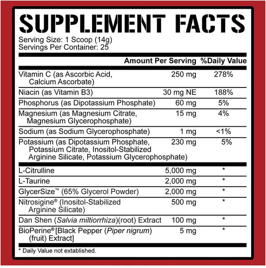5% Nutrition Full As F*ck - 375 g Fruit Punch