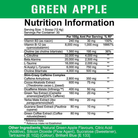 5% Nutrition 5150 - 399 g - Green Apple