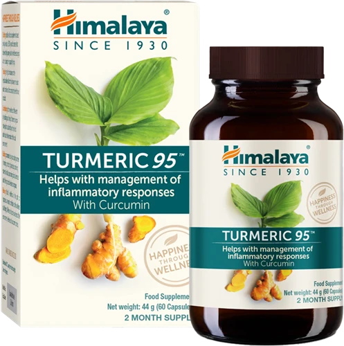  Ladda bild till gallerivisaren, Himalaya Turmeric 95 - 60 caps
