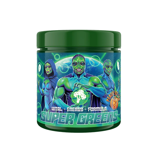 Super Greens - Peach Ice tea