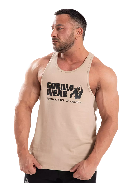 Gorilla Wear Classic Tank Top, light brown