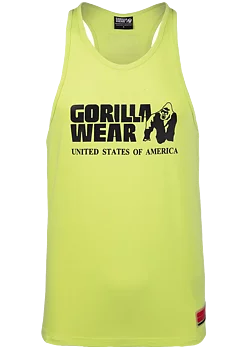 Gorilla Wear Classic Tank Top, wild lime