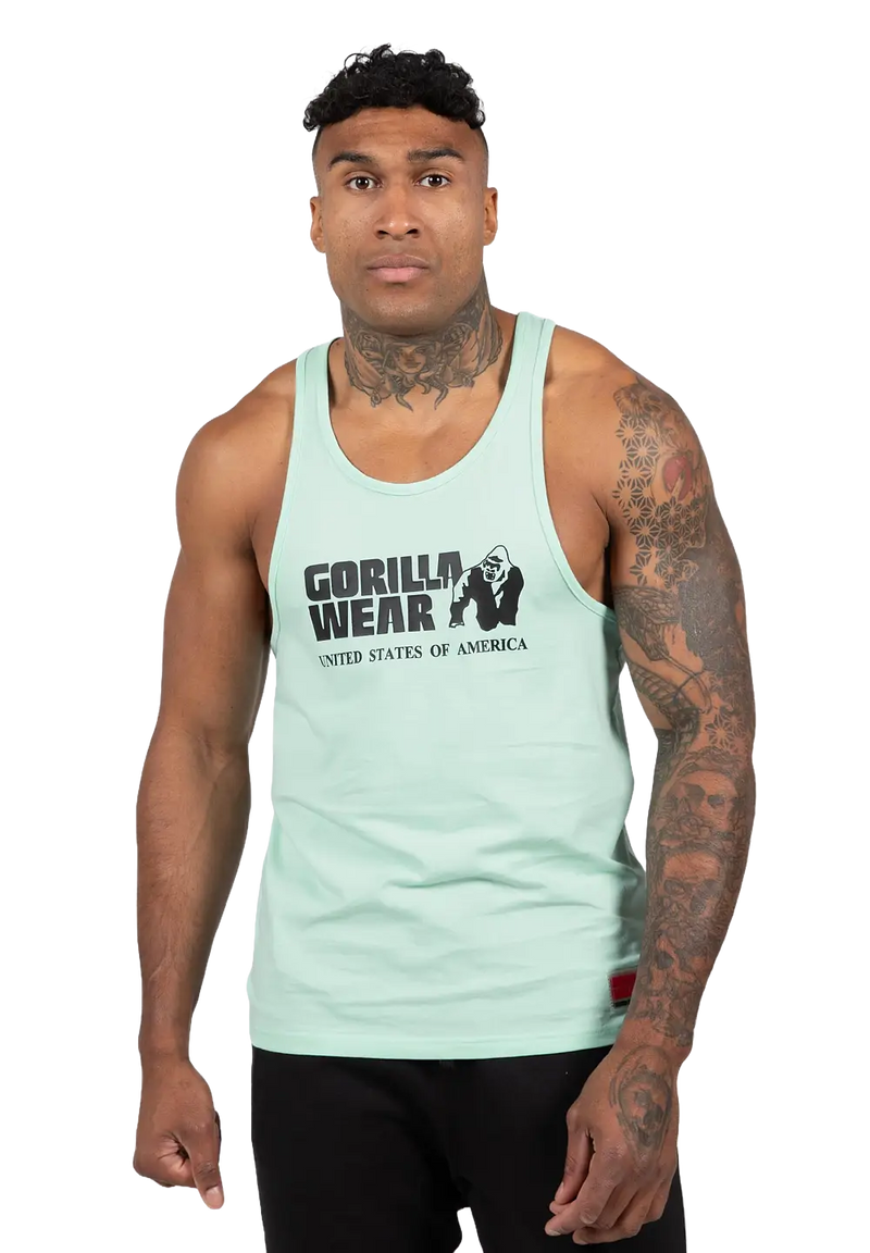  Ladda bild till gallerivisaren, Gorilla Wear Classic Tank Top, mint
