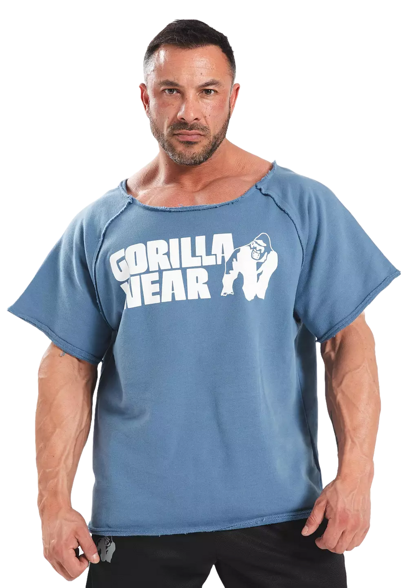  Ladda bild till gallerivisaren, Gorilla Wear Classic Workout Top, coronet blue
