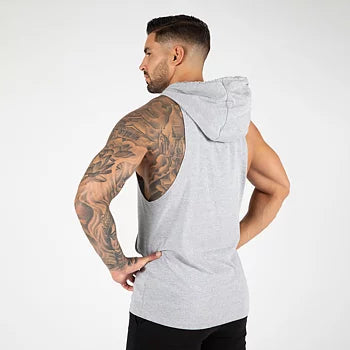 Gorilla Wear Rogers Hooded Tank Top, grey melange
