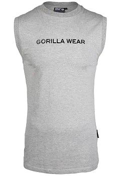  Ladda bild till gallerivisaren, Gorilla Wear Sorrento Sleeveless T-Shirt, grey
