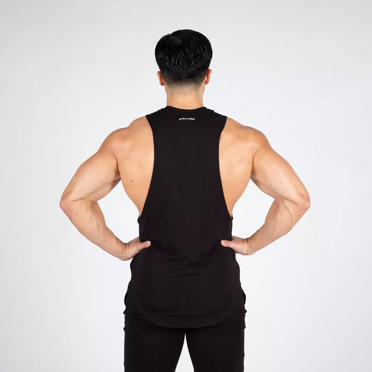 Gorilla Wear Milo Drop Armhole Tank Top, black