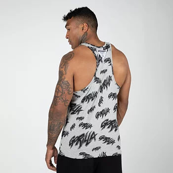  Ladda bild till gallerivisaren, Gorilla Wear Legacy Tank Top, grey/black
