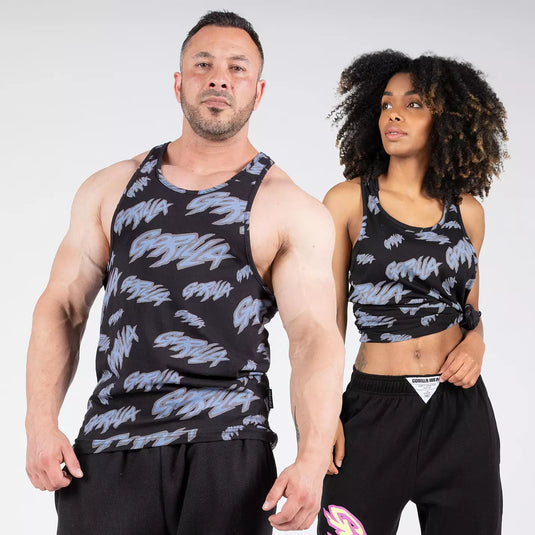 Gorilla Wear Legacy Tank Top, black/blue