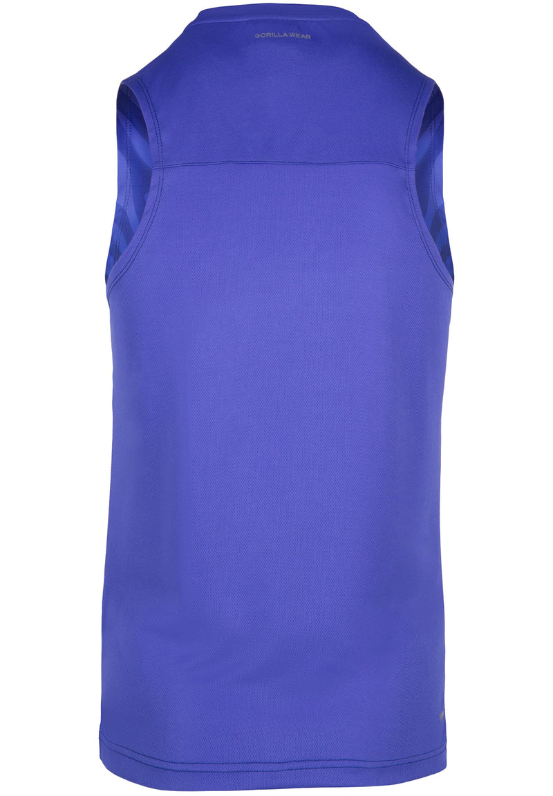  Ladda bild till gallerivisaren, Gorilla Wear Washington Tank Top, blue
