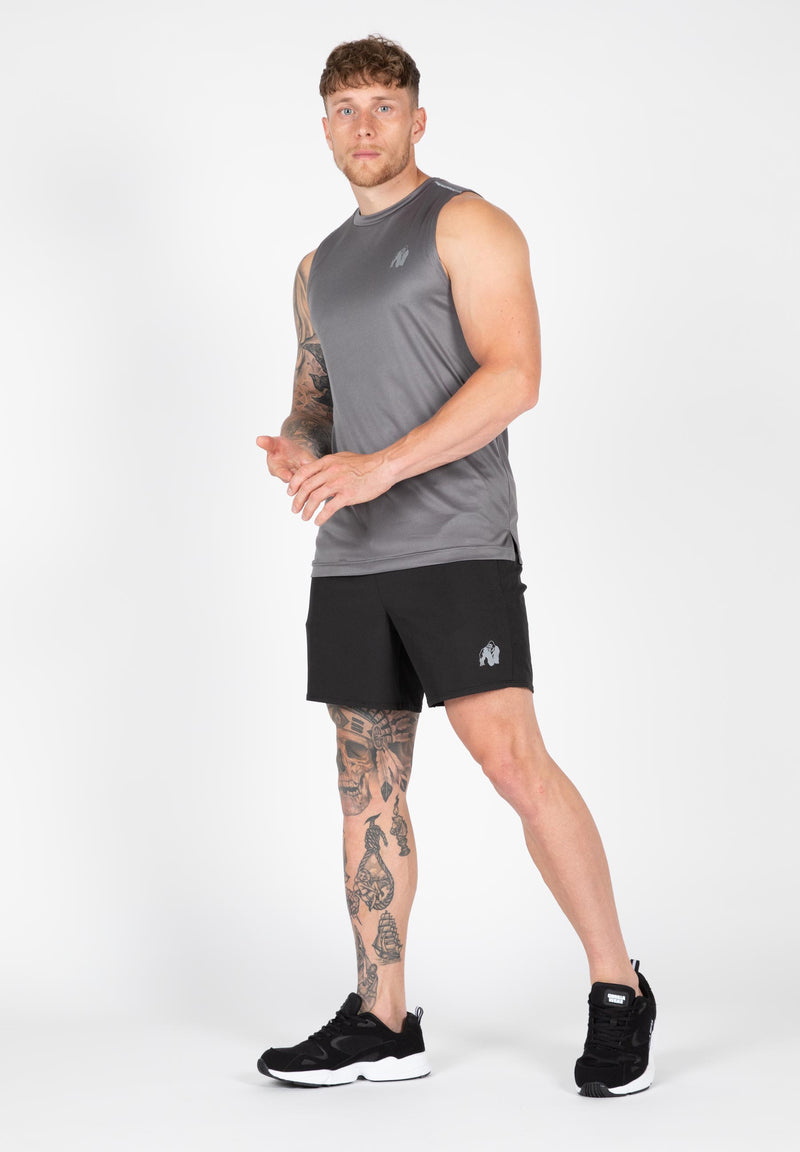  Ladda bild till gallerivisaren, Gorilla Wear Washington Tank Top, grey
