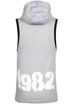  Ladda bild till gallerivisaren, Gorilla Wear Loretto Hooded Tank Top, grey melange
