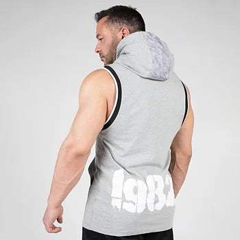 Gorilla Wear Loretto Hooded Tank Top, grey melange