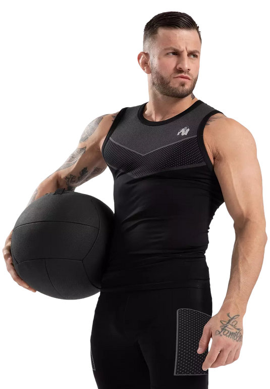Gorilla Wear Norton Seamless Tank Top, black