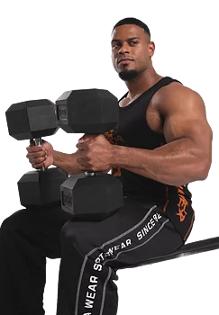 Gorilla Wear Monterey Tank Top, black/orange