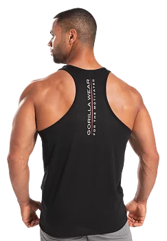 Gorilla Wear Lafayette Racerback Tank Top, black