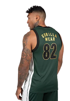 Gorilla Wear Orlando Jersey Tank Top, green