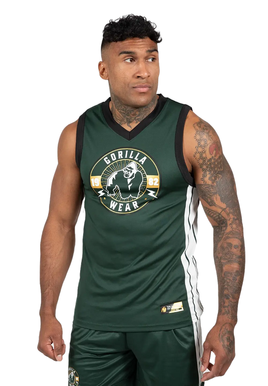 Gorilla Wear Orlando Jersey Tank Top, green