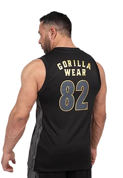 Gorilla Wear Orlando Jersey Tank Top, black