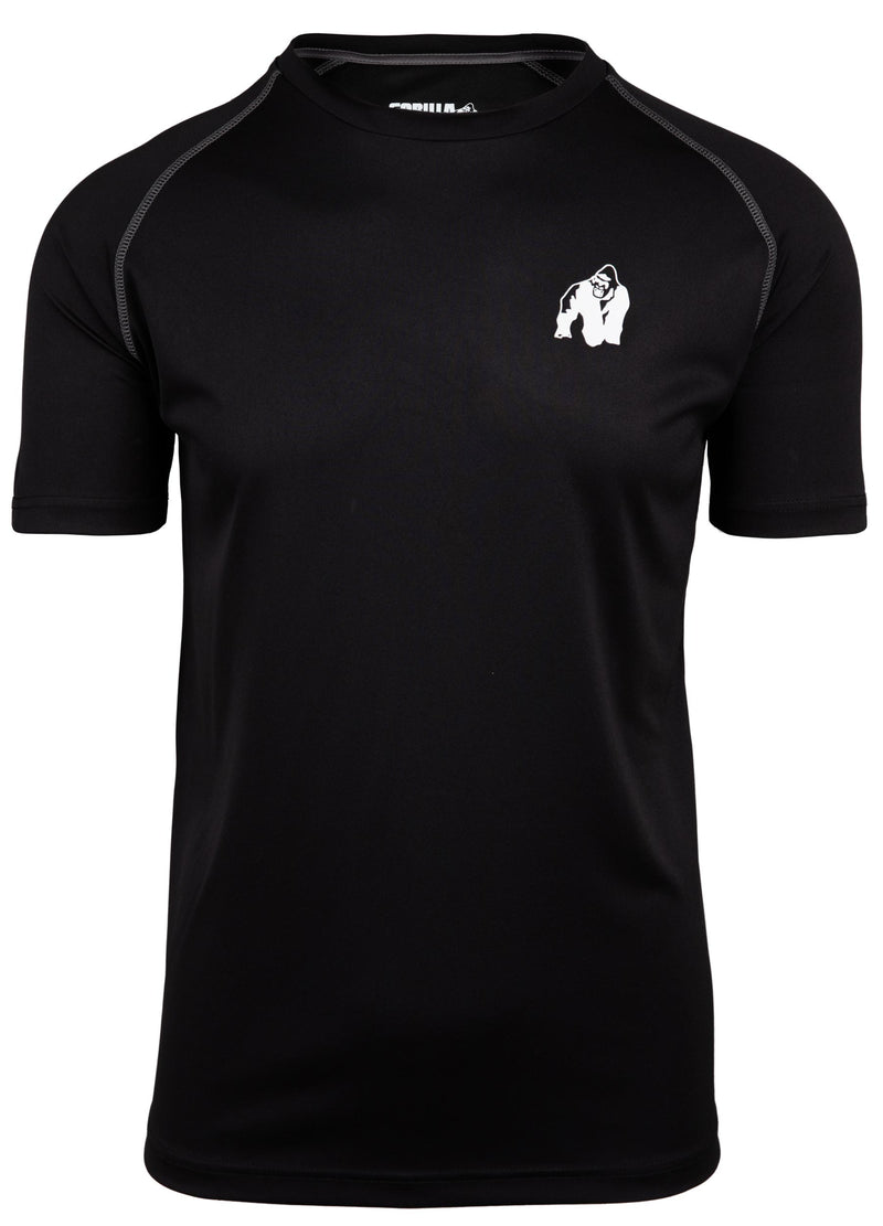  Ladda bild till gallerivisaren, Gorilla Wear Performance T-Shirt, black/grey
