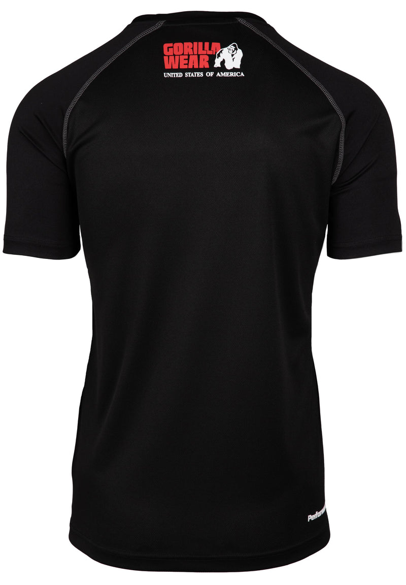  Ladda bild till gallerivisaren, Gorilla Wear Performance T-Shirt, black/grey
