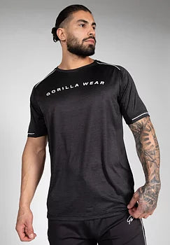  Ladda bild till gallerivisaren, Gorilla Wear Fremont T-Shirt, black/white
