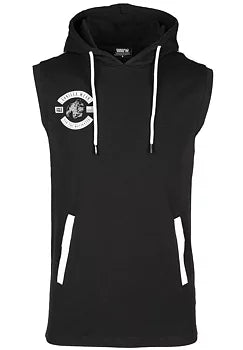  Ladda bild till gallerivisaren, Gorilla Wear Oswego S/L Hooded T-Shirt, black
