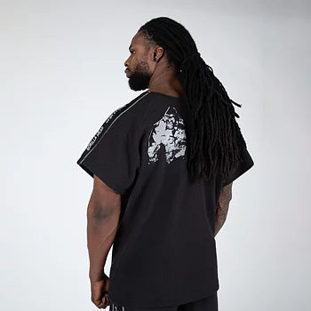  Ladda bild till gallerivisaren, Gorilla Wear Buffalo Old School Workout Top, black/grey
