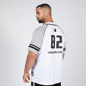  Ladda bild till gallerivisaren, Gorilla Wear 82 Baseball Jersey, white
